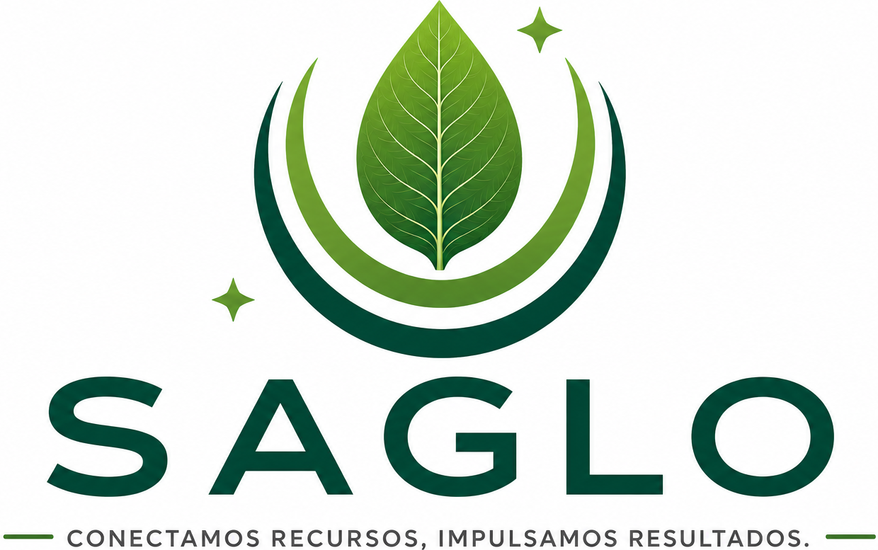 Logotipo de SAGLO, soluciones de abastecimiento global